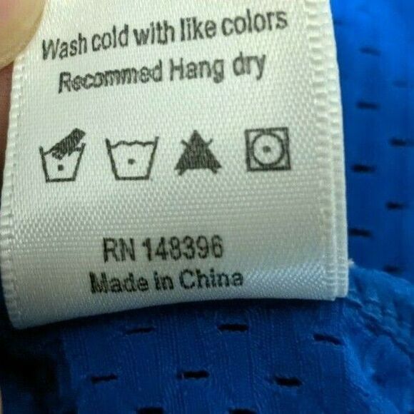 NUYU Long Sleeve 1031 Mesh Sweatshirt  XL  NWT $80  Blue Orange  Florida Gators - Picture 6 of 8